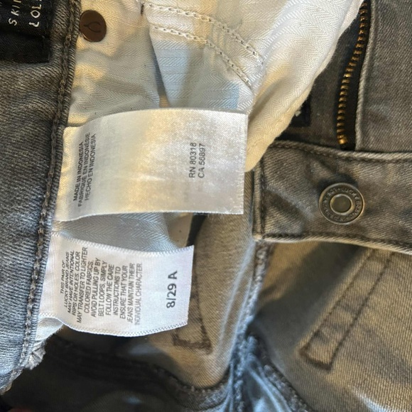Lucky Brand Charcoal Skinny Jeans for Women - Picture 12 of 12